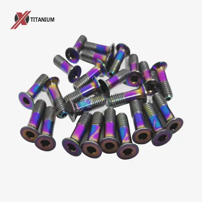 Derailleur Pulley Wheel Titanium Bolt M5X12.5 Derailleur Pulley Wheel Titanium Bolt M5X12.5