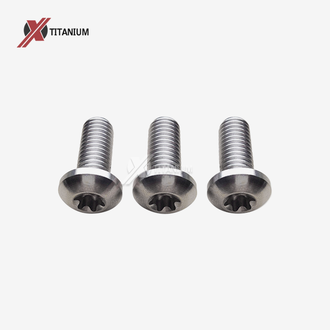 titanium button head screws