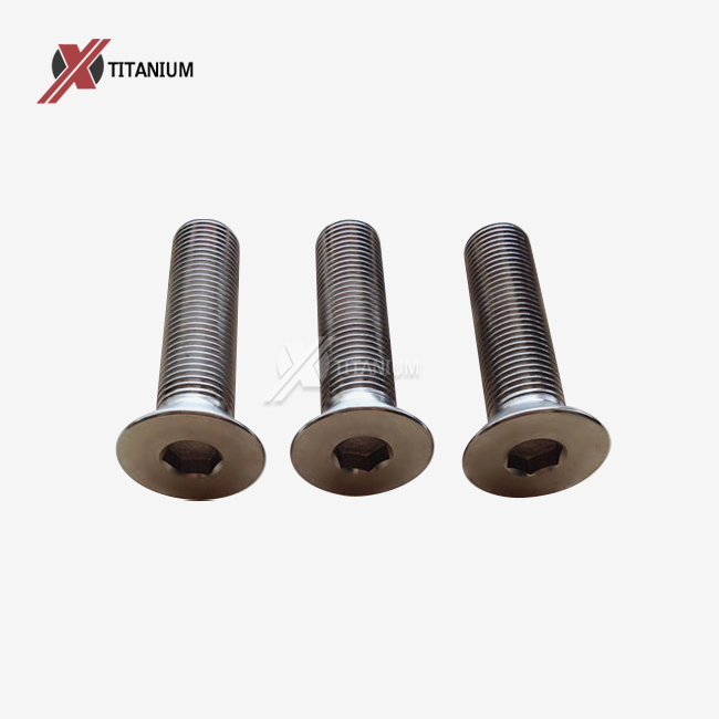 titanium countersunk screws