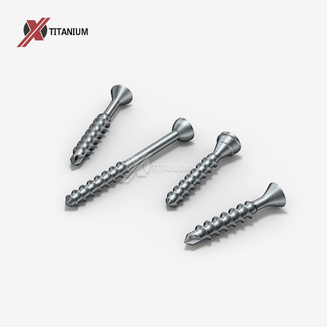 titanium medical screws