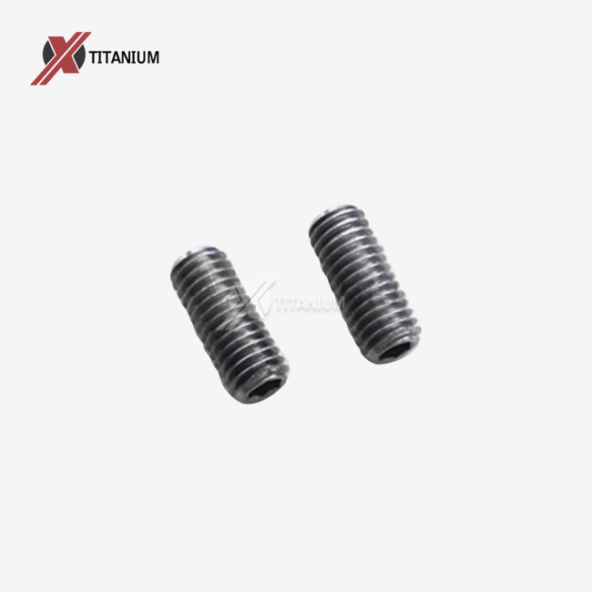 titanium set screws