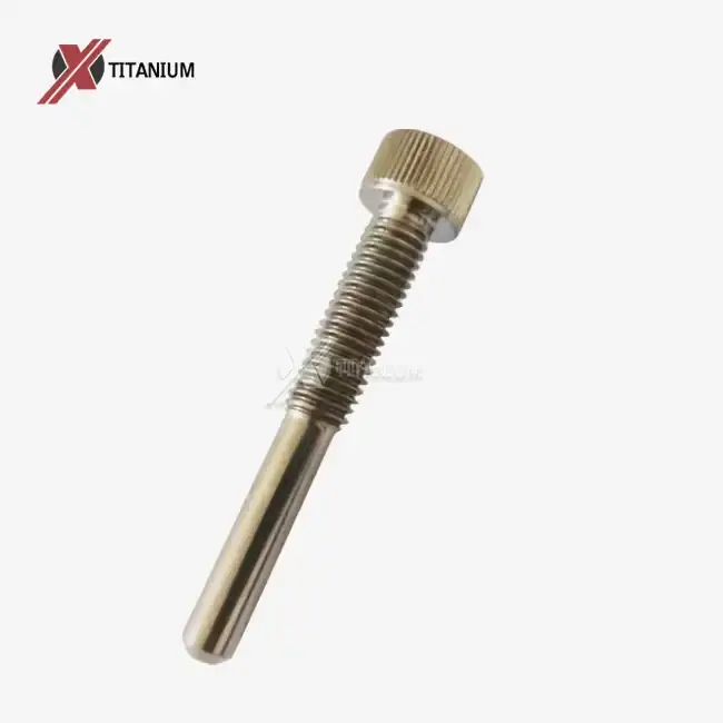 Titanium Knurled Bolt