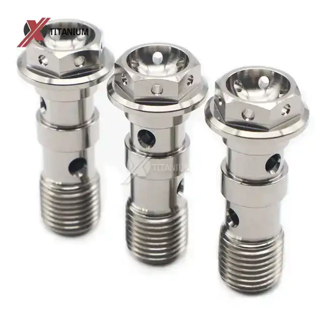 Vim li cas ho xaiv Gr5 Titanium Ob Chav Banjo Bolts? Cov txiaj ntsig tseem ceeb piav qhia