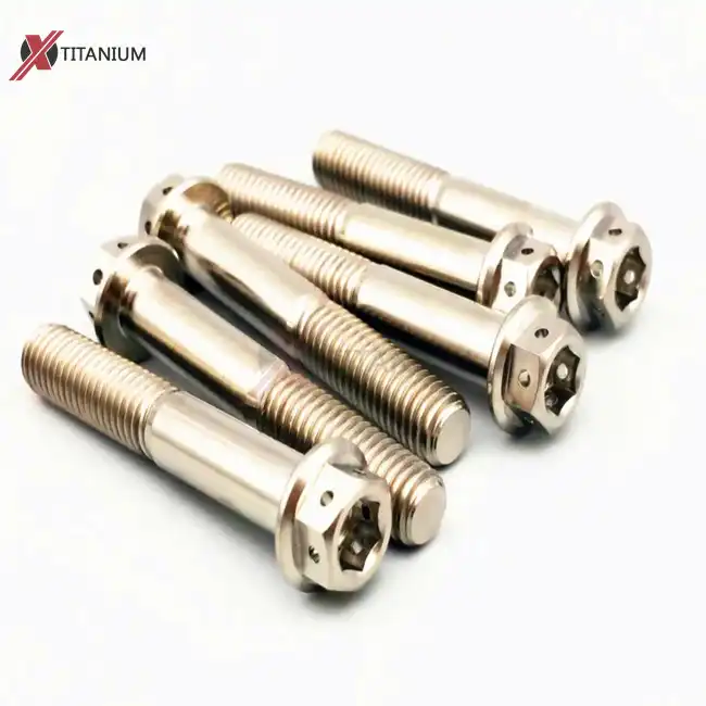 Are titanium bolts more durable than steel for off-road racing?